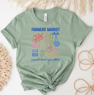 Farmer's Market Club – Bella Canvas T-Shirt