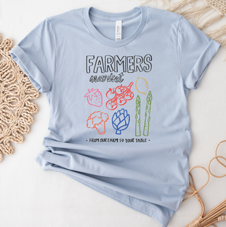 Farmer's Market – Farm to Table – Bella Canvas T-Shirt