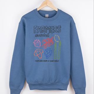 Farmer's Market – Farm to Table – Crewneck