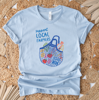 Support Local Farmers – Market – Bella Canvas T-Shirt