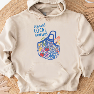 Support Local Farmers – Market – Hoodie