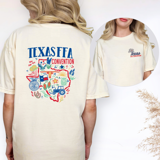 Texas FFA Convention– Comfort Colors T-Shirt - Front & Back