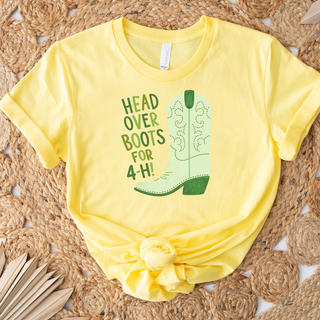 Head Over Boots For 4-H – Bella Canvas T-Shirt