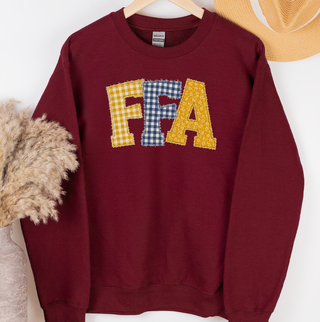 Frayed Quilt FFA – Crewneck