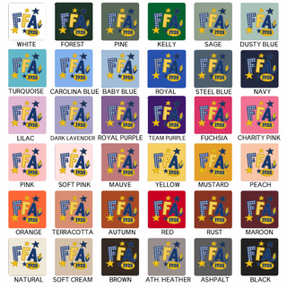 Star Patched FFA – Bella Canvas T-Shirt