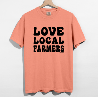 Love Local Farmers– Comfort Colors T-Shirt