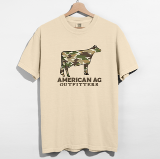AAO Camo Dairy Cow– Comfort Colors T-Shirt