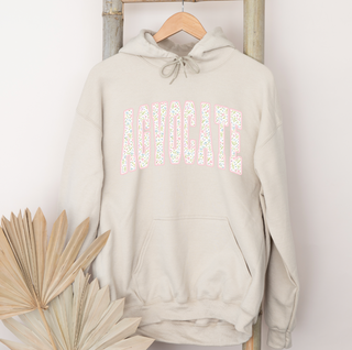 Varsity Floral Agvocate Pink– Hoodie