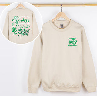4-H Patchwork– Crewneck - Front & Back!