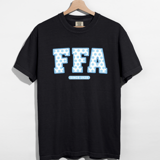 Baby Blue Polka Dot FFA– Comfort Colors T-Shirt