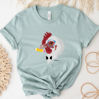 Nerdy Chicken- Bella Canvas T-Shirt