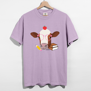 Nerdy Cow– Comfort Colors T-Shirt