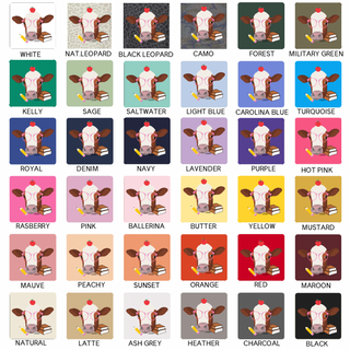 Nerdy Cow– Infant/Toddler/Youth