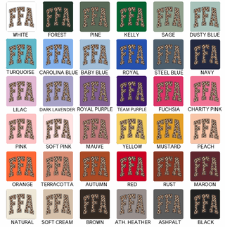 Cheetah FFA- Bella Canvas T-Shirt