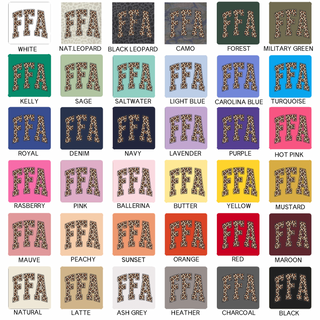 Cheetah FFA– Infant/Toddler/Youth
