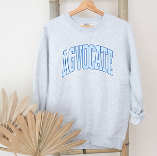 Blue Stripe Agvocate– Crewneck