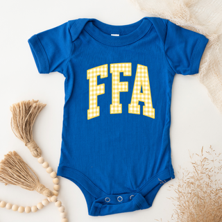 Yellow Plaid FFA– Infant/Toddler/Youth