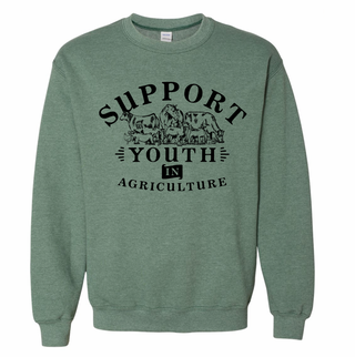 RTS -Support Youth in. AG - Sale Crewneck