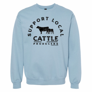 RTS - Cattle Producer Blue - Sale Crewneck
