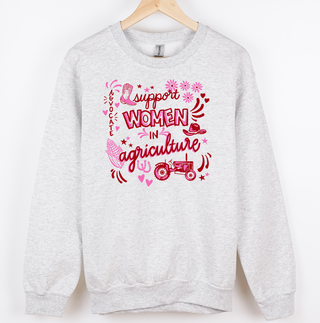 RTS CREW - PINK & RED SUPPORT WOMEN IN AG