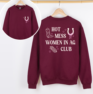 RTS CREW - HOT MESS WOMAN IN AG CLUB