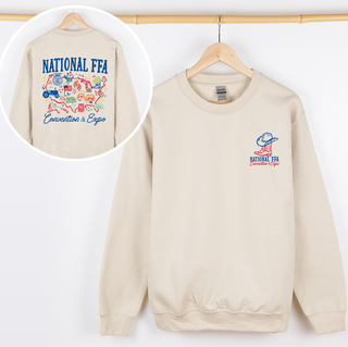 National FFA Convention and Expo USA– Crewneck - Front & Back!