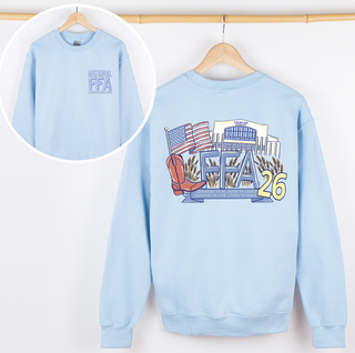 National FFA Lucas Oil 2026– Crewneck - Front & Back!