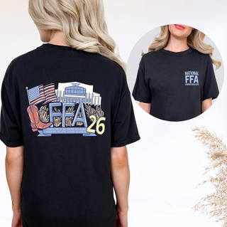 National FFA Lucas Oil 2026– Comfort Colors T-Shirt - Front & Back