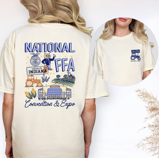 National FFA Convention Boho– Comfort Colors T-Shirt - Front & Back