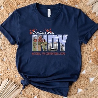 Greetings From Indy- Bella Canvas T-Shirt