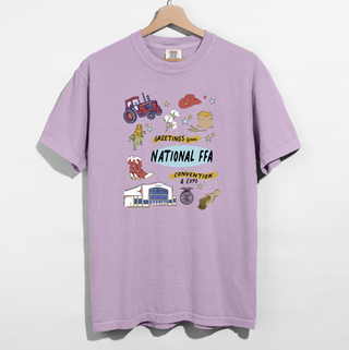 National FFA Watercolor Western– Comfort Colors T-Shirt