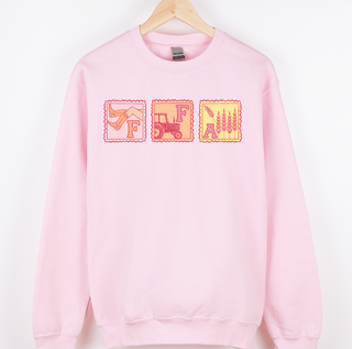 RTS CREW - Pink Stamp