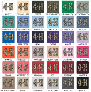 Camo 4-H– Crewneck