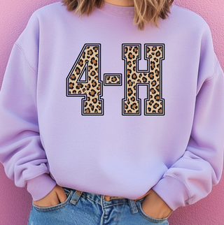 Cheetah 4-H– Crewneck