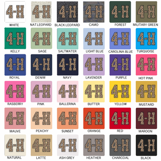 Cheetah 4-H– Infant/Toddler/Youth