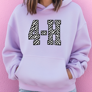Zebra 4-H– Hoodie