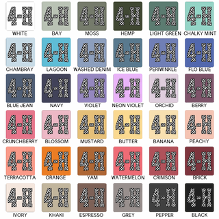 Zebra 4-H– Comfort Colors T-Shirt