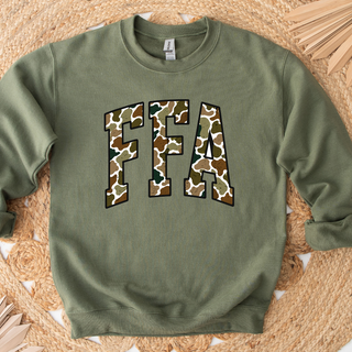 Camo FFA– Crewneck