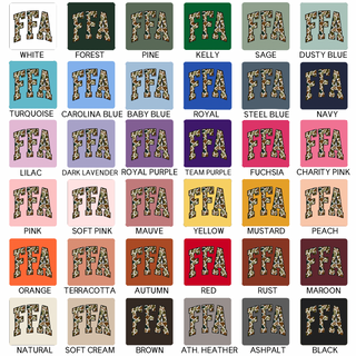 Camo FFA- Bella Canvas T-Shirt