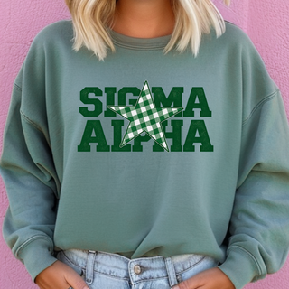 Sigma Alpha Star– Crewneck