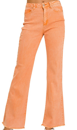 Colored Denim Pants