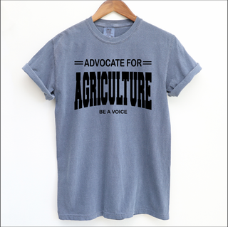 Advocate for Agriculture Black Ink – Comfort Colors T-Shirt