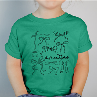 Agriculture Bows Black Ink - Infant/Toddler/Youth