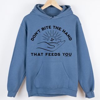Don't Bite the Hand that Feeds You Black Ink – Hoodie
