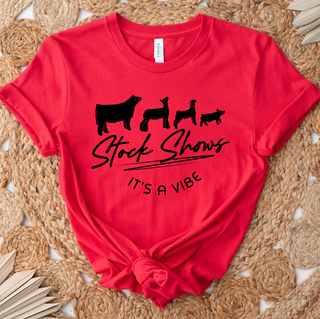 $20 T-SHIRT TUESDAY - STOCK SHOWS IT'S A VIBE – Bella Canvas T-Shirt