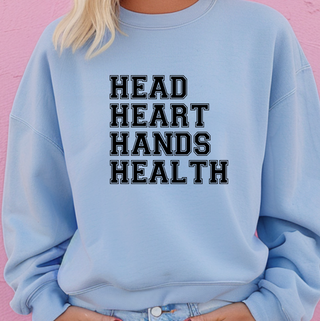 Head Heart Hands Health – Crewneck