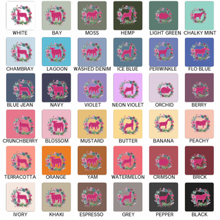 CACTUS WREATH ANIMALS - CHOOSE YOUR ANIMAL – Comfort Colors T-Shirt