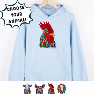 RAINBOW ANIMALS - CHOOSE YOUR ANIMAL – Hoodie