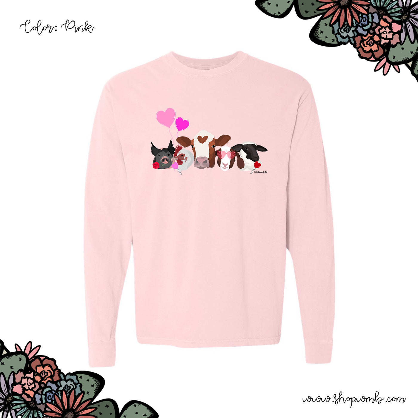 VALENTINES STOCK LONG SLEEVE T-Shirt (S-3XL) - Multiple Colors!