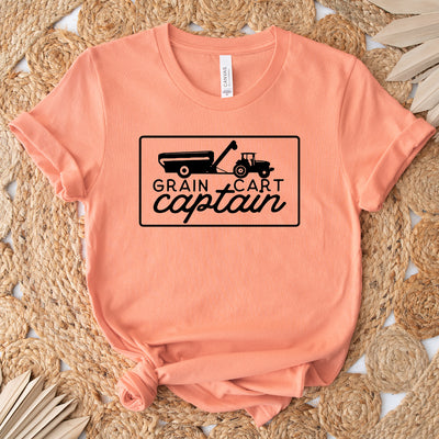Grain Cart Captain Repeat T-Shirt (XS-4XL) - Multiple Colors!